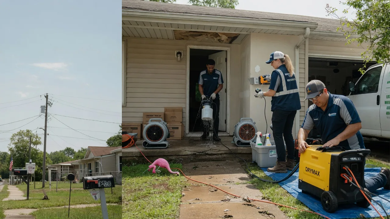 Storm Damage Water Removal in Jerico Springs, MO near me